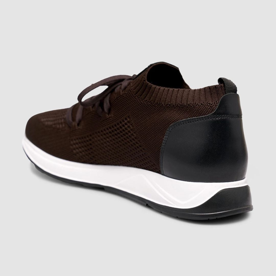 Madasat Men Knitted Brown Casual Shoes - 959 |