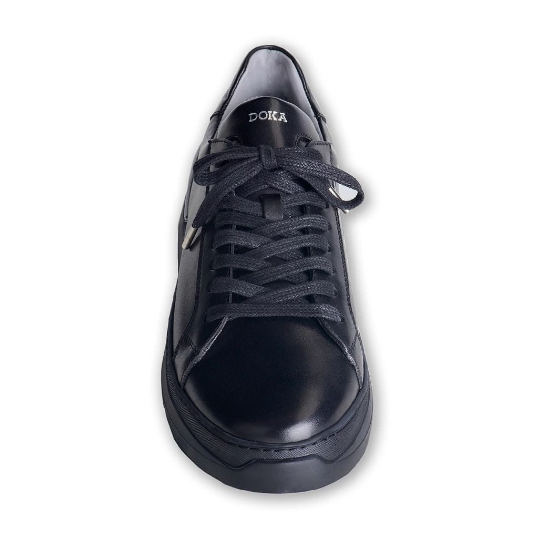 Madasat Black Genuine Leather Sneaker shoes - 868 |