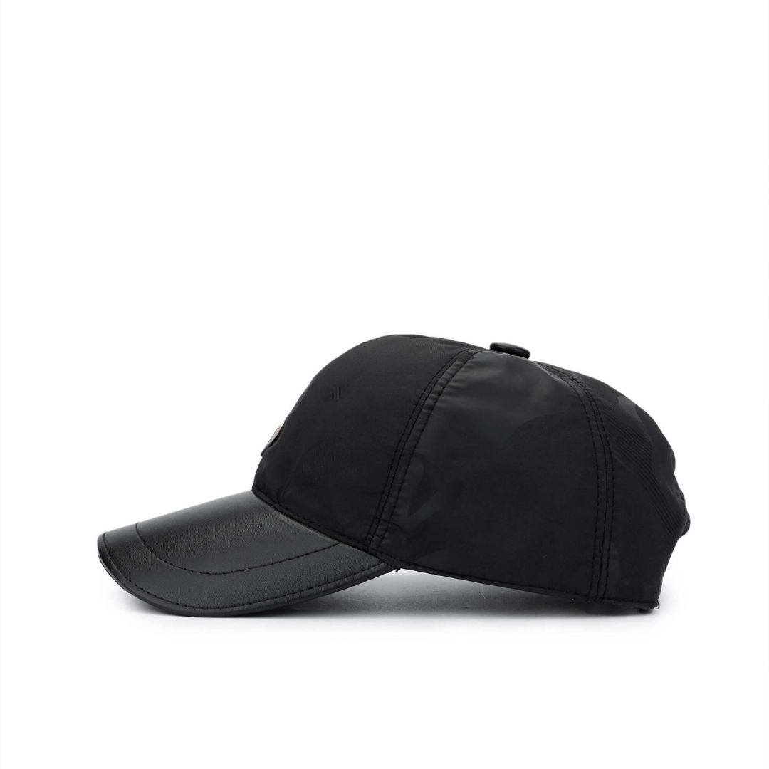 Madasat Black Men's Textile Cap - 923 |