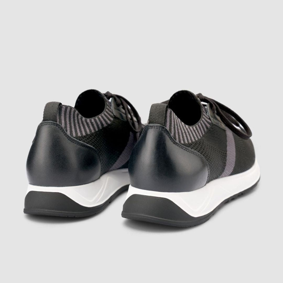 Madasat Men Knitted Black Casual shoes - 962 |