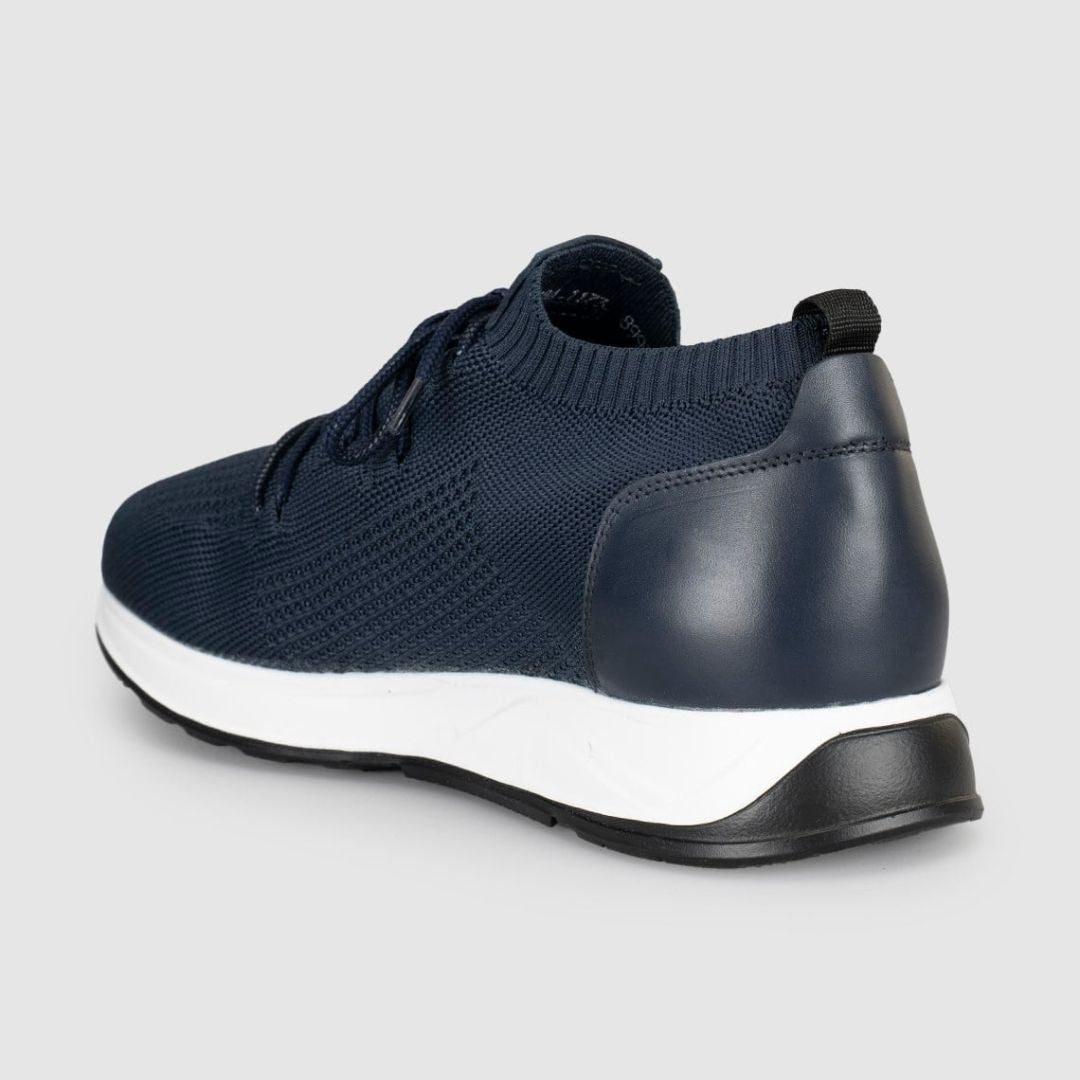 Madasat Men Knitted Blue Casual Shoes - 959 |