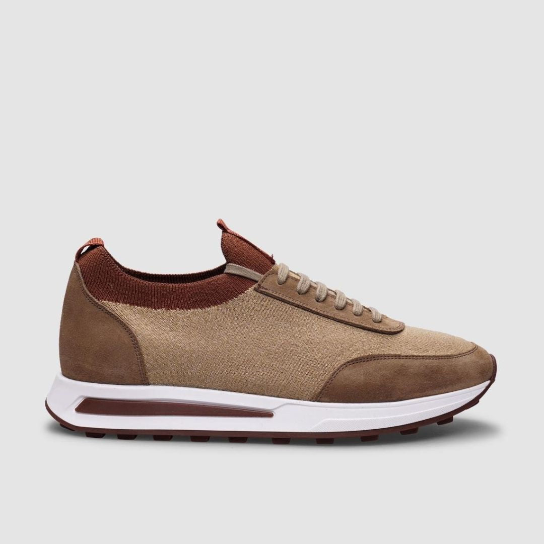 Madasat Beige Knitwear Men's Shoes - 880 |