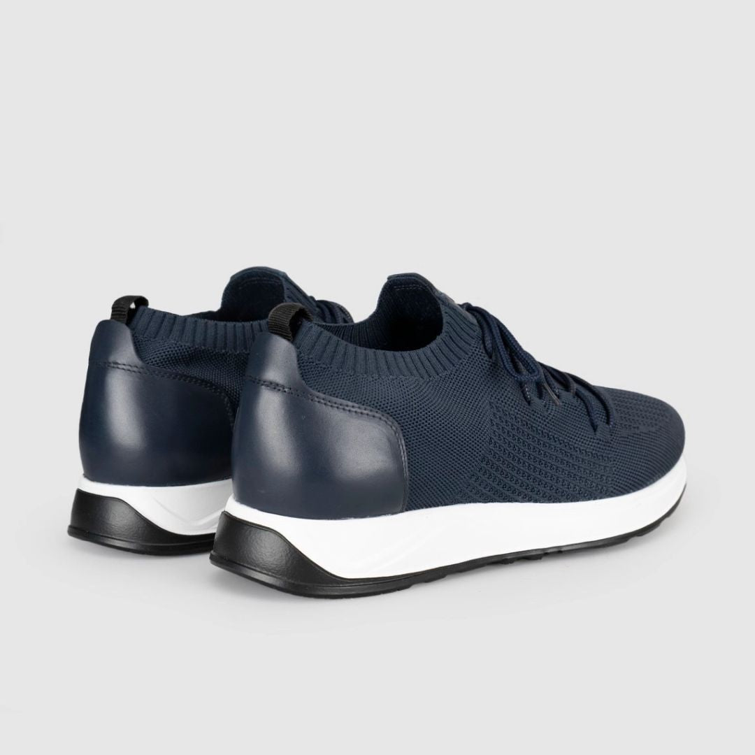 Madasat Men Knitted Blue Casual Shoes - 959 |
