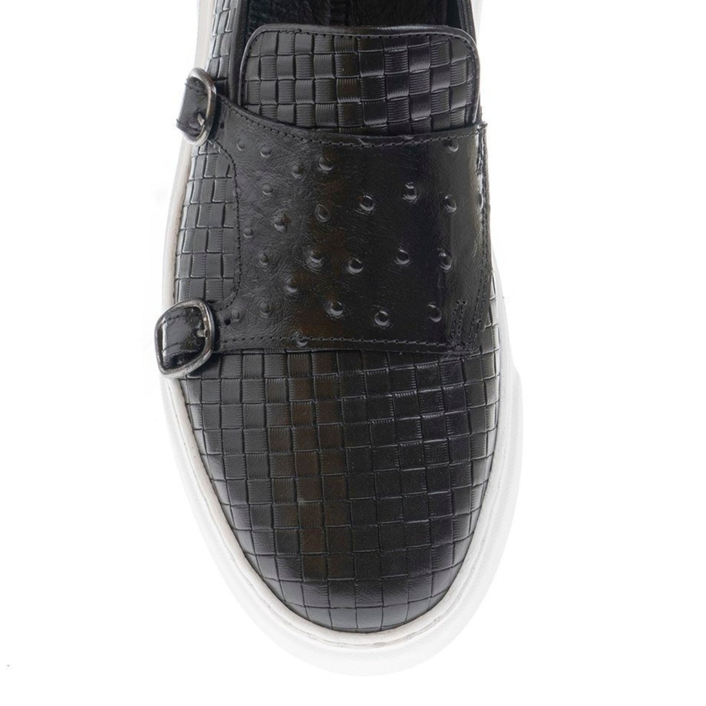 Madasat Black Leather Loafer - 597 |