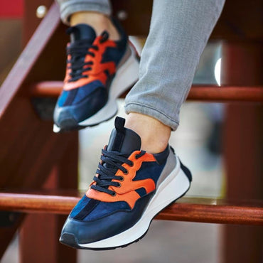 Madasat Navy Blue Casual Shoes - 675 |