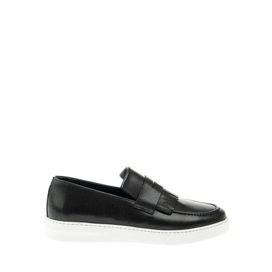 Madasat schwarzer Leder-Loafer – 436 |