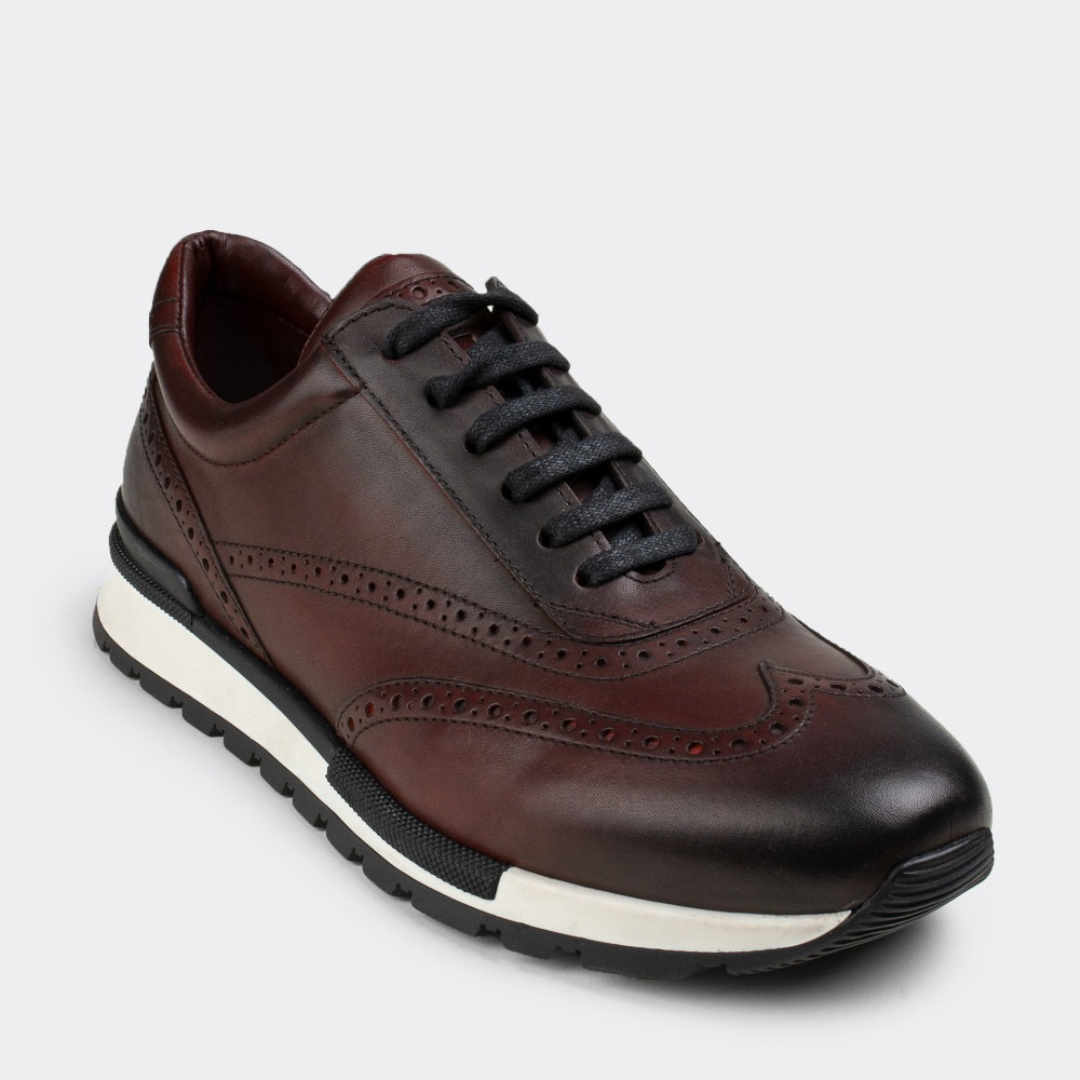 Madasat Burgundy Casual Shoes - 060 |