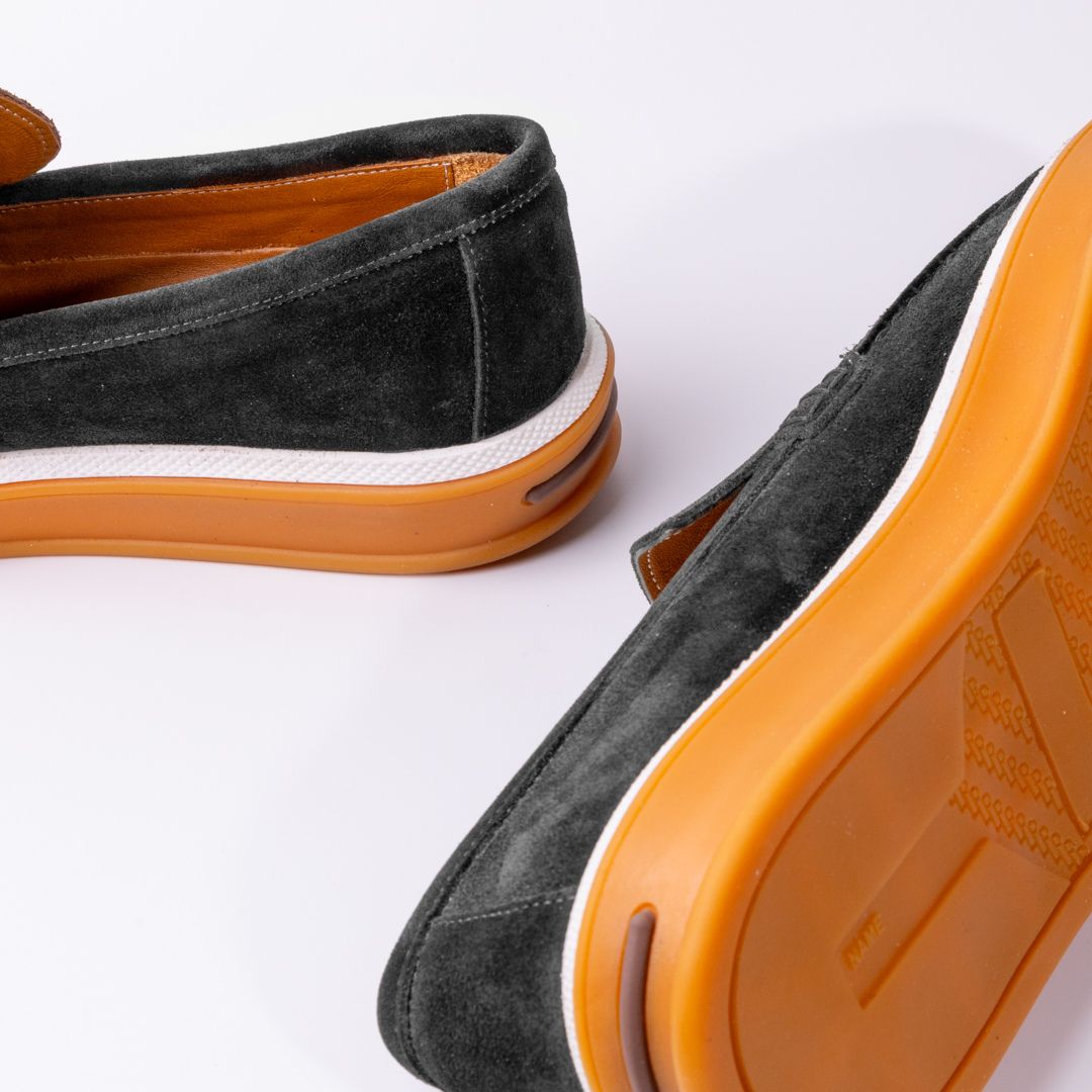 Madasat Black Men's Loafer Shoes - 957 |