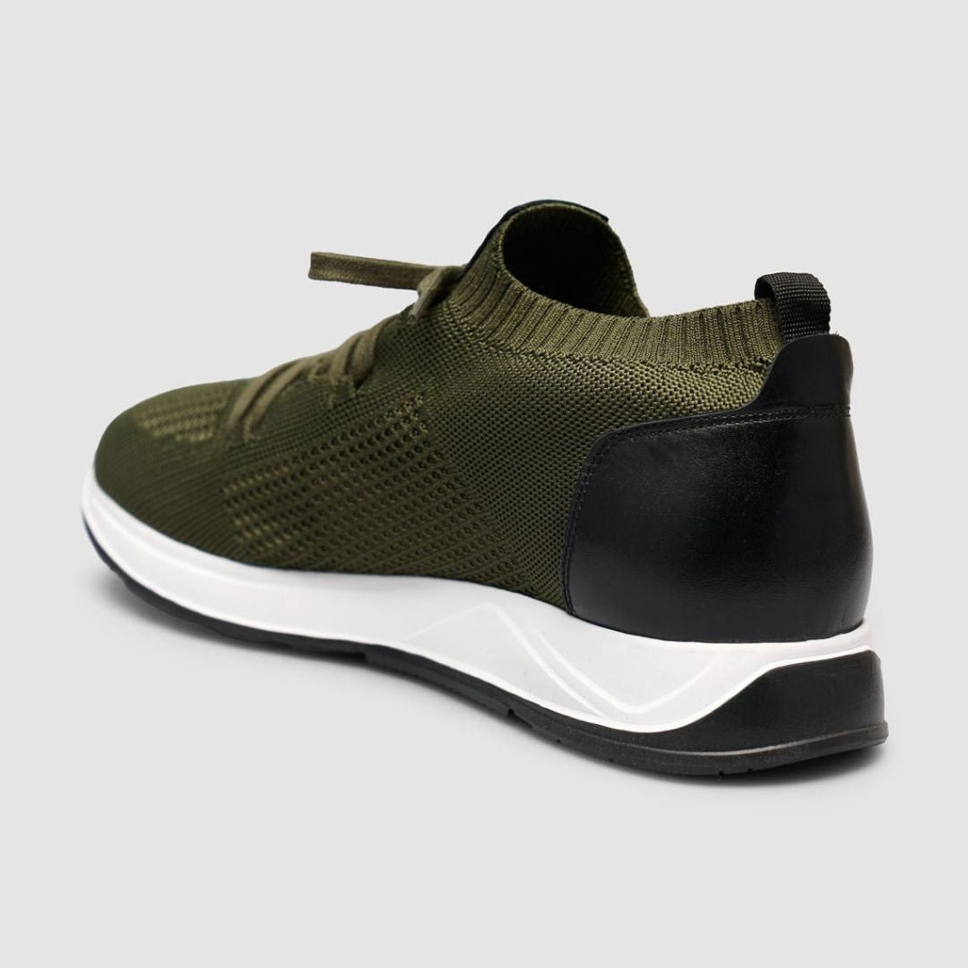 Madasat Men Knitted Khaki Casual Shoes - 959 |