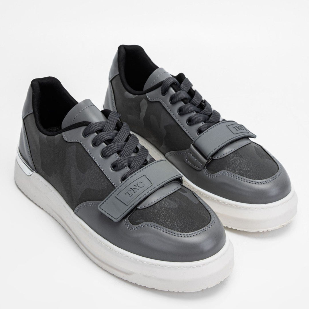 Madasat Gray Men's Vegan Sneakers & Sports Shoes - 863 |