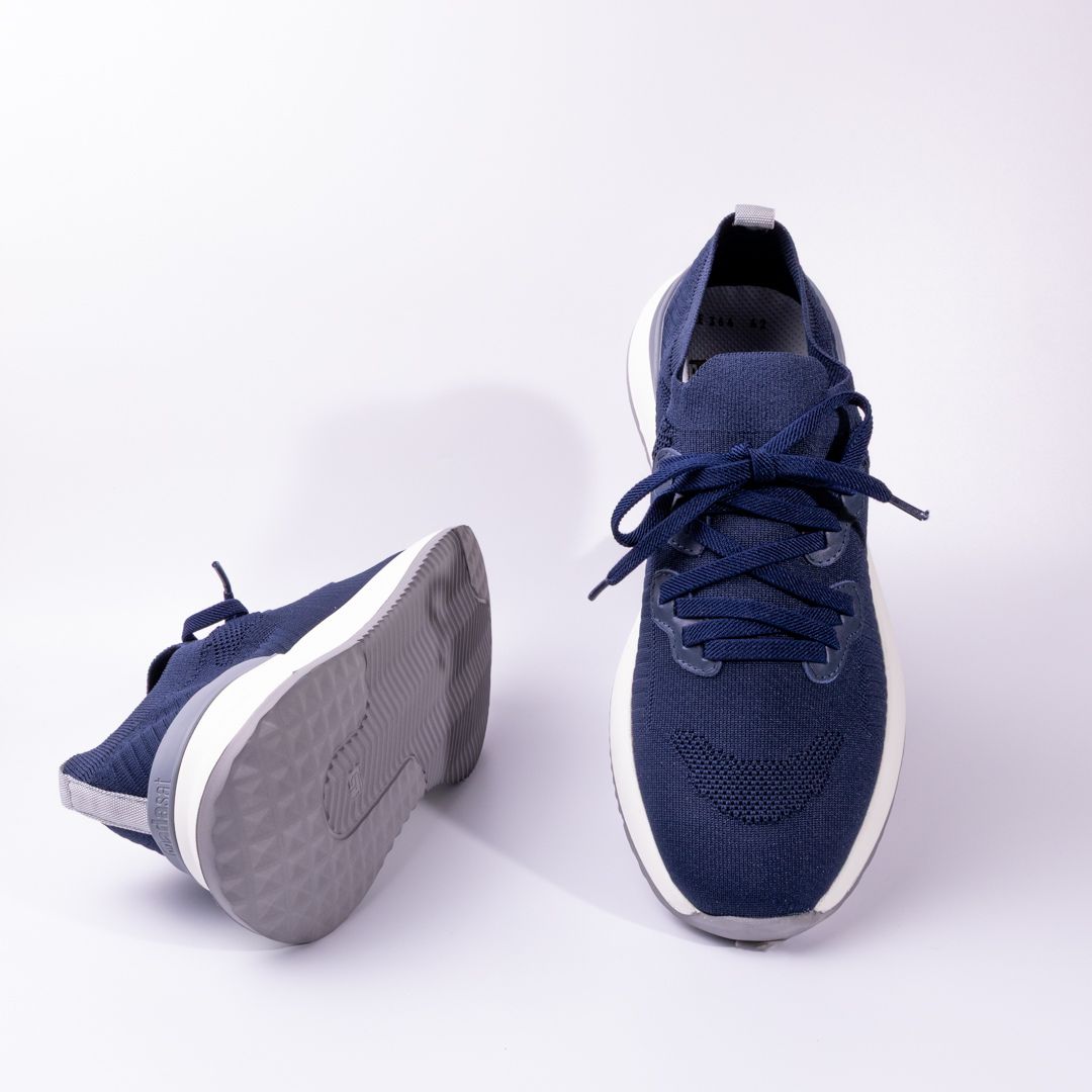Madasat Navy Blue Men's Casual Shoes - 956 |