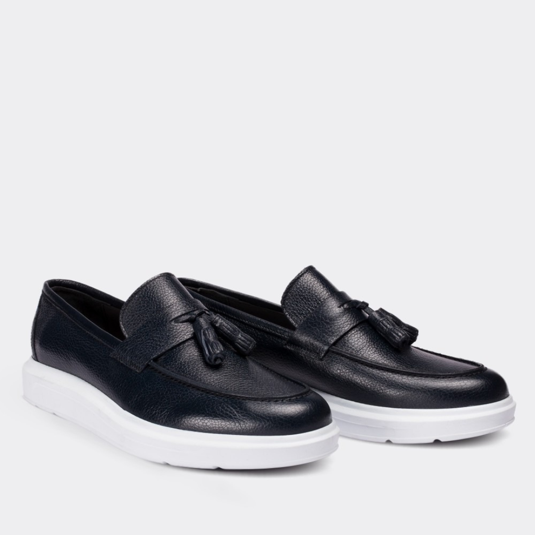 Madasat Navy Blue Loafer - 108 |