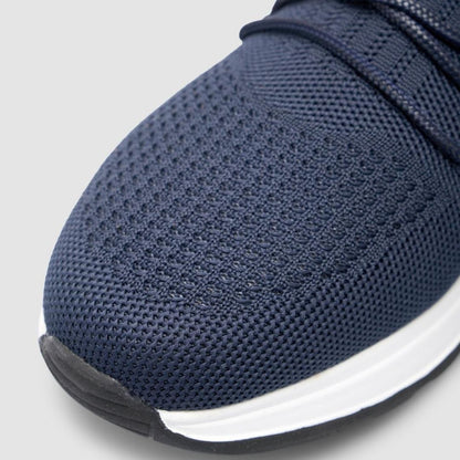 Madasat Men Knitted Navy Blue Casual Shoes - 959 |