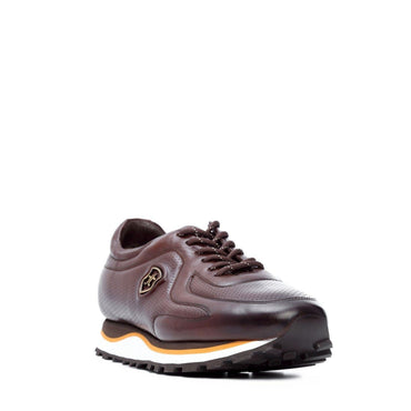 Madasat Brown Leather Casual Shoes - 232 |