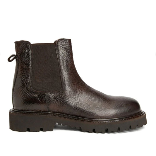 Madasat Freizeitstiefel aus schwarzem Leder für Herren - 832 |