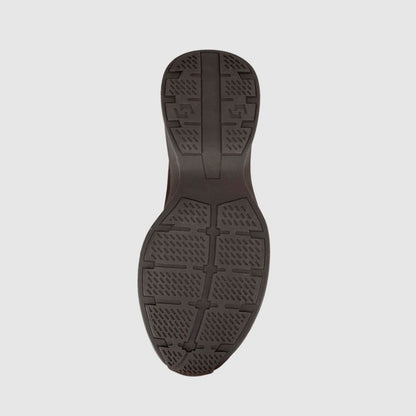 Madasat Brown Knit & Genuine Calf Leather  - 965 |