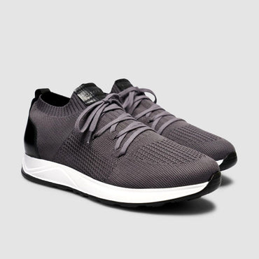 Madasat Men Knitted Charcoal Casual Shoes - 959 |