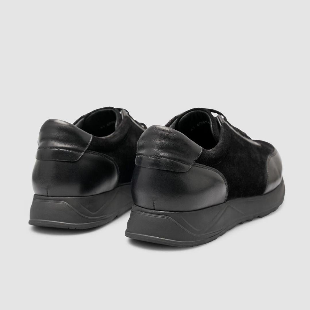 Madasat Black Genuine Leather Mens shoes - 964 |