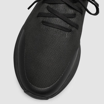 Madasat Black Knit & Genuine Calf Leather  - 965 |