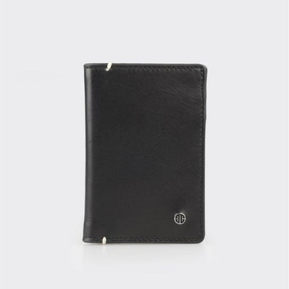 Madasat Black Leather Men's Wallet - 946 |