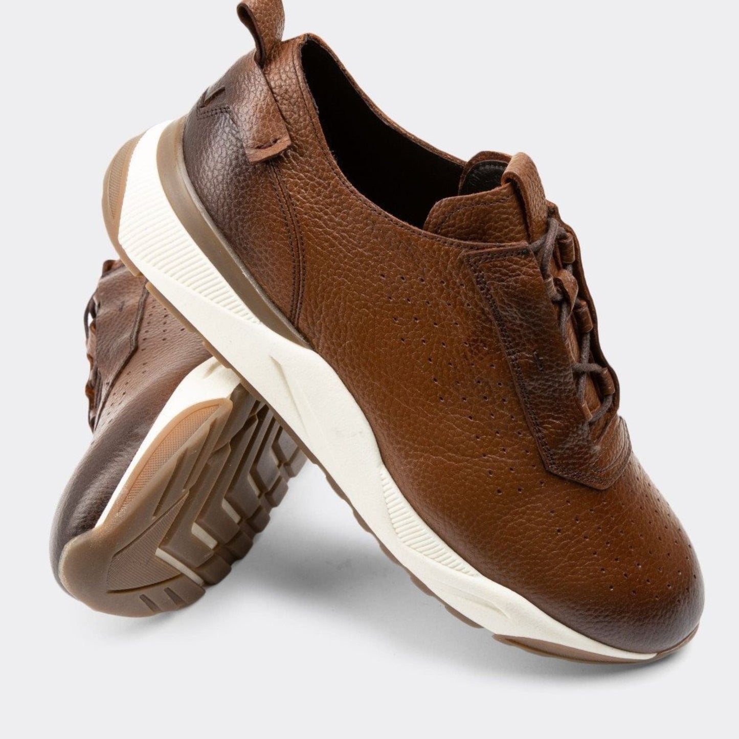 Madasat Tan Sneaker Sport Shoes - 731 |