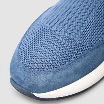 Madasat Blue Men Knitted Shoes - 951 |