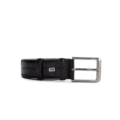 Madasat Black Men's Genuine Leather Crocodile Sport Belt - 927 |