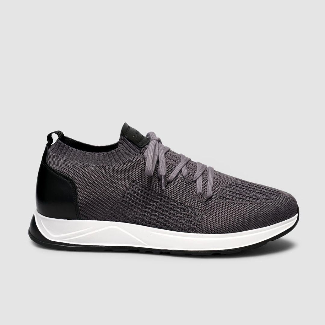 Madasat Men Knitted Charcoal Casual Shoes - 959 |