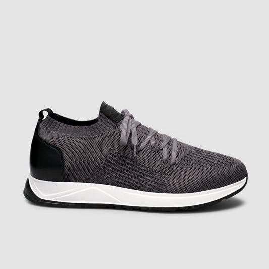 Madasat Men Knitted Charcoal Casual Shoes - 959 |