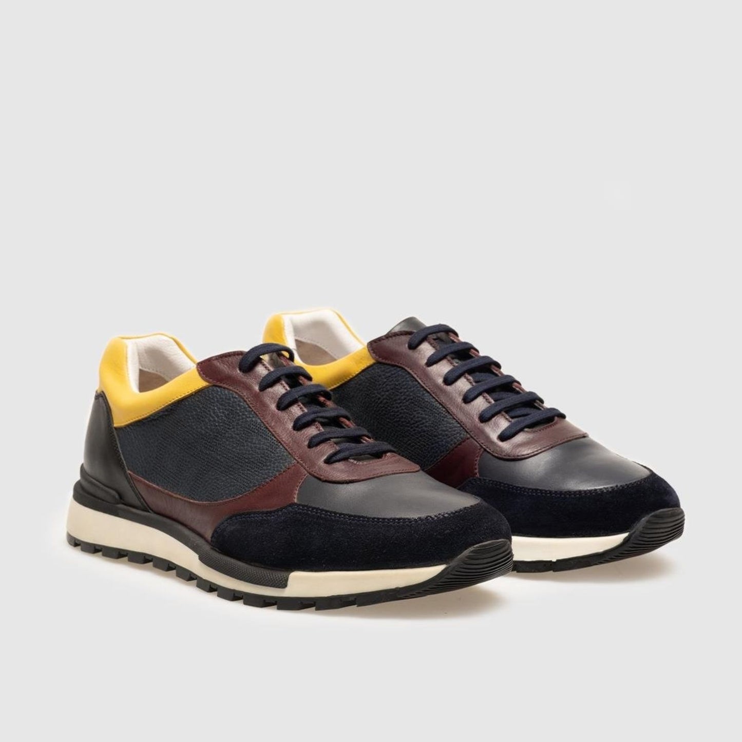 Madasat Burgundy Sneakers Shoes - 814 |