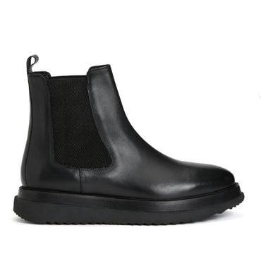Madasat Freizeitstiefel aus schwarzem Leder für Herren - 832 |