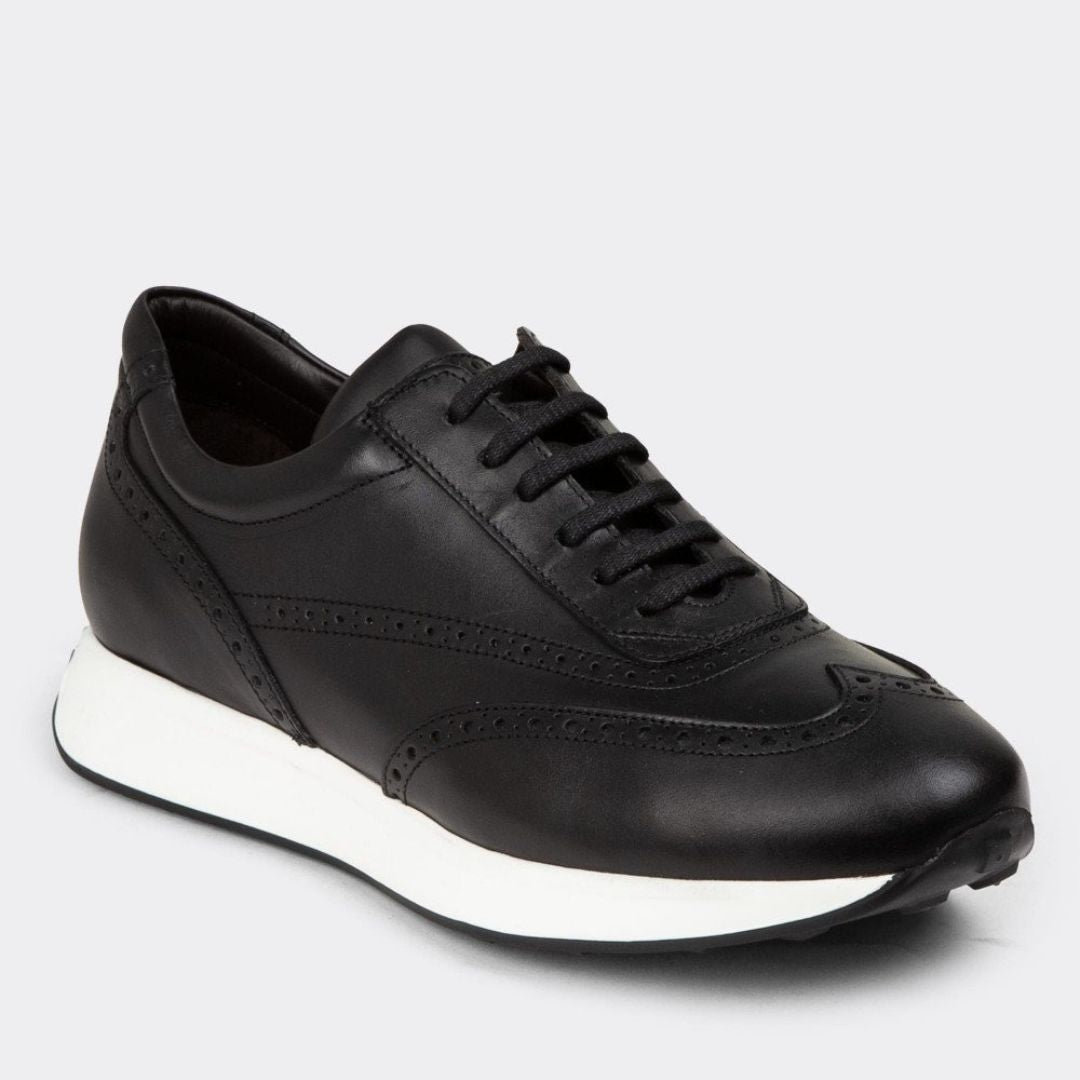 Madasat Black & White Casual Sports Shoes - 958 |