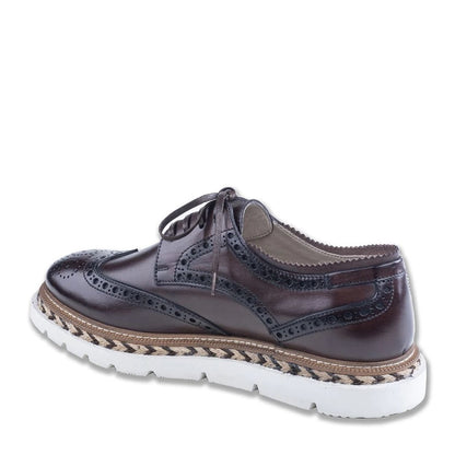 Madasat Brown Oxford Natural Leather shoes - 867 |