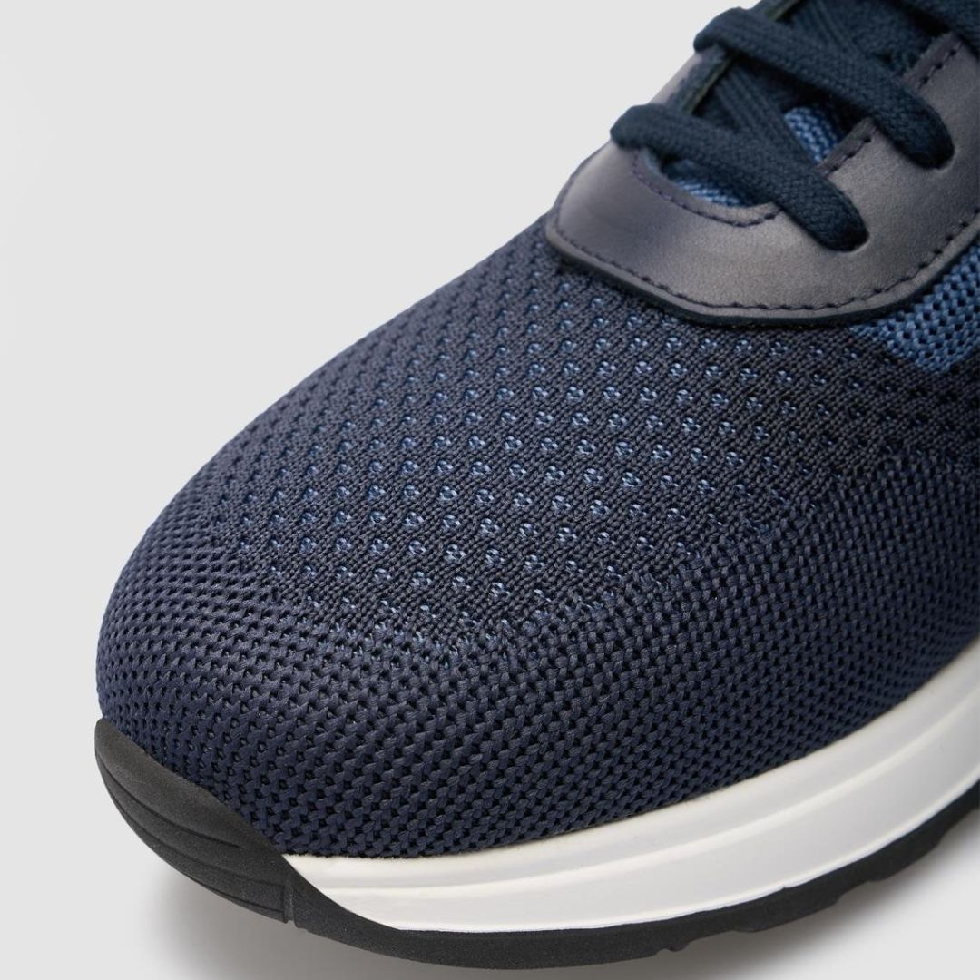 Madasat Men Knitted Navy Blue Casual shoes - 962 |