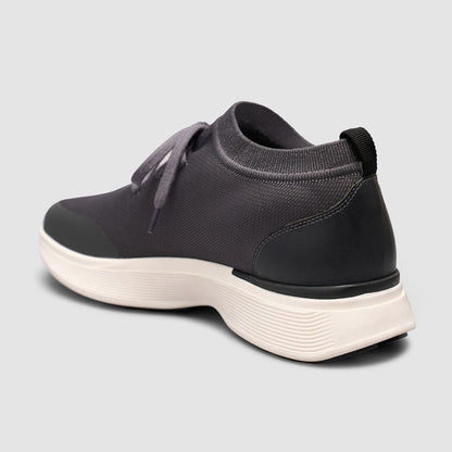 Madasat Grey Knit & Genuine Calf Leather  - 965 |