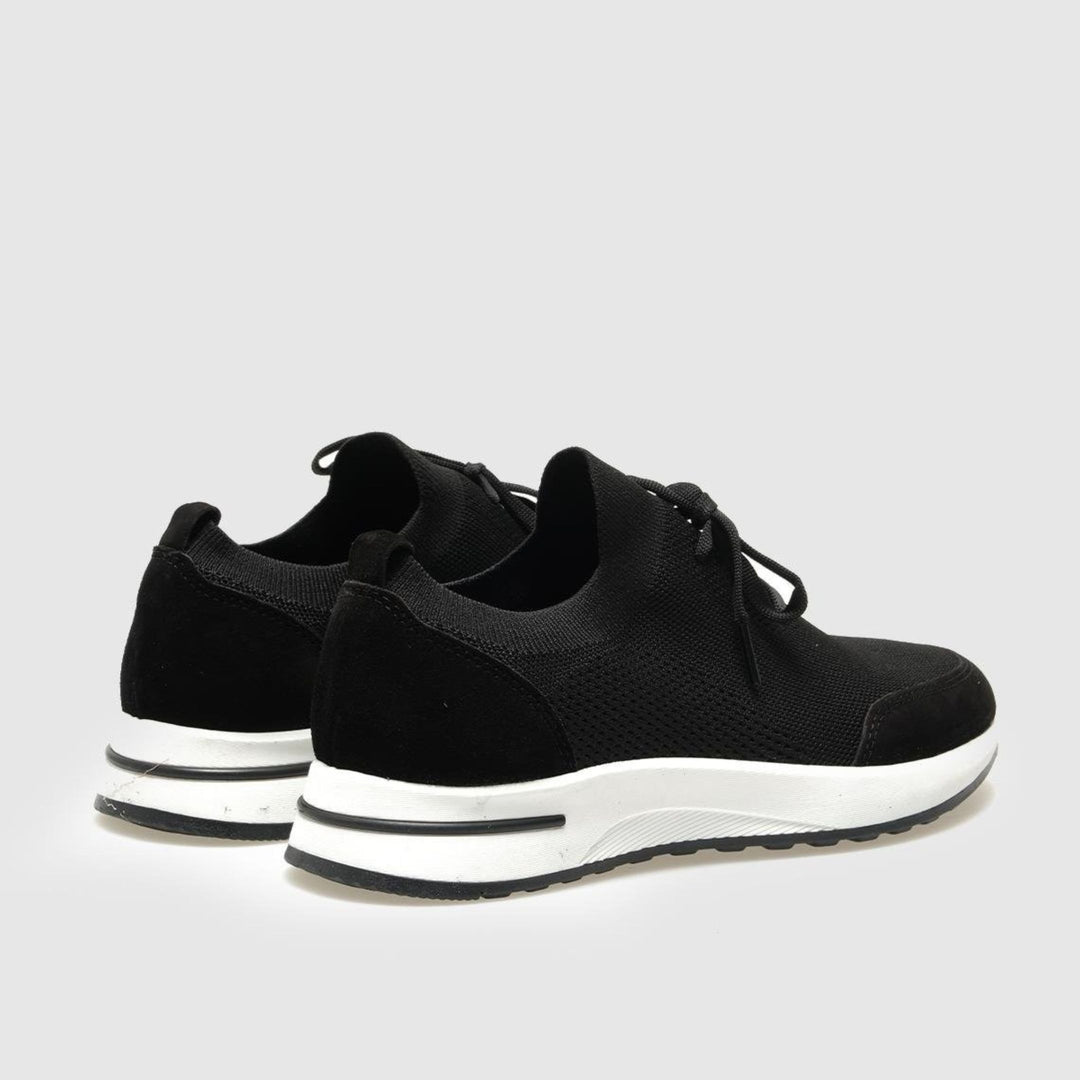Madasat Black & White Sneakers Shoes - 817 |