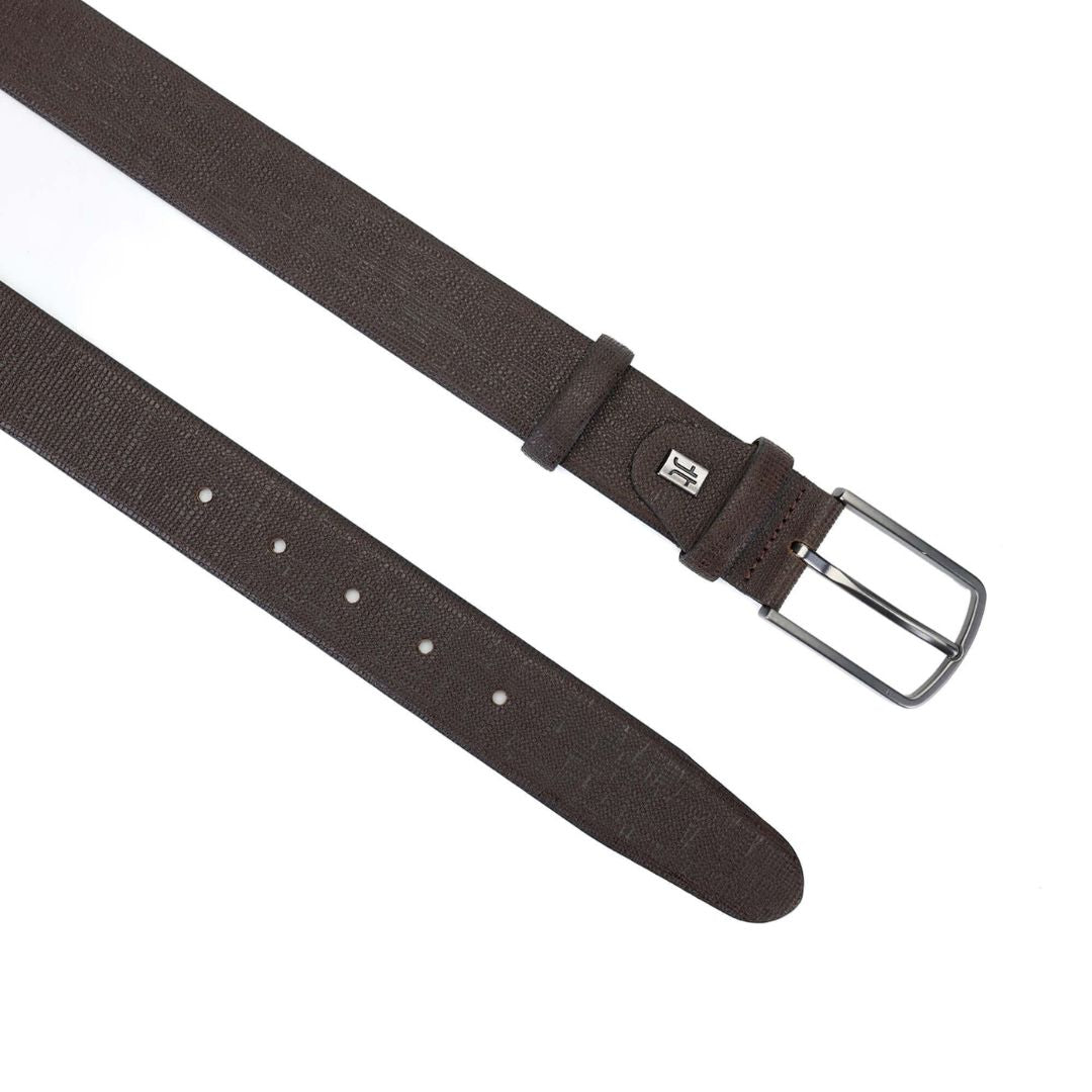 Madasat Brown Men's Genuine Leather Sports Belt - 930 |