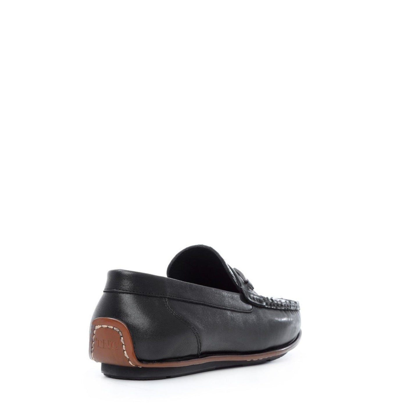 Madasat Black Leather Loafer - 666 |