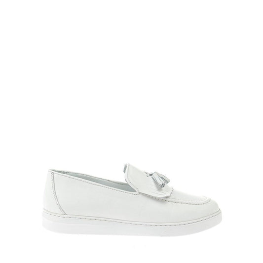 Madasat White Leather Loafer - 678 |