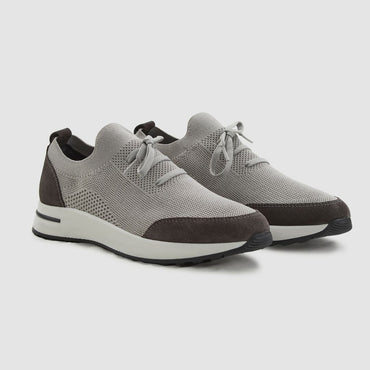 Madasat Light Grey Sneakers Shoes - 817 |