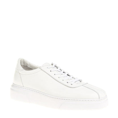 Madasat White Leather Casual Shoes - 331 |