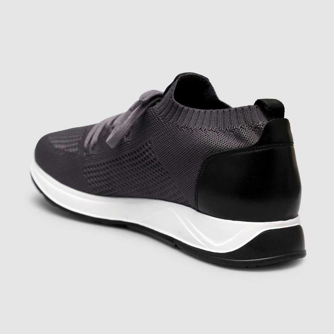 Madasat Men Knitted Charcoal Casual Shoes - 959 |