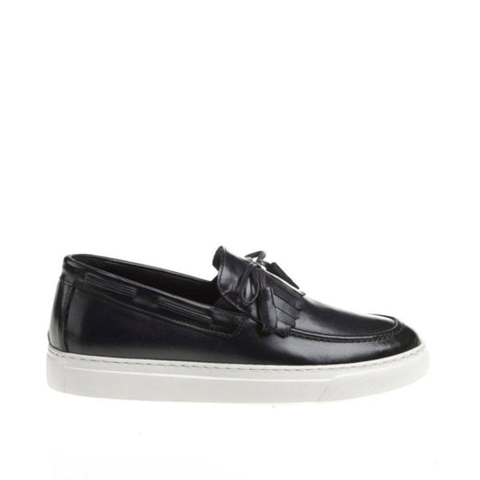 Madasat schwarzer Leder-Loafer – 306 |