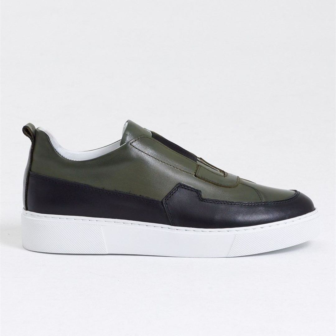 Madasat Balck & Green Casual Shoes - 632 |
