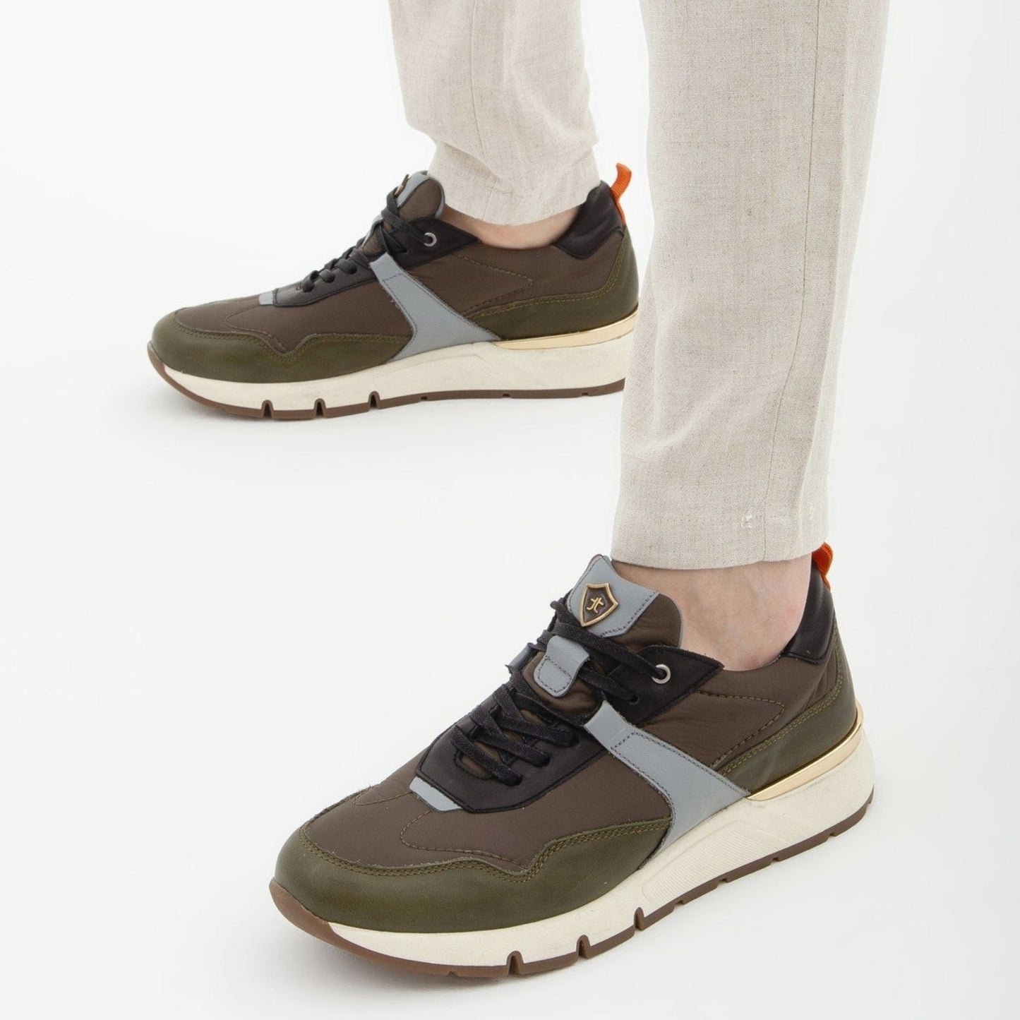 Madasat Green Casual Shoes - 585 |