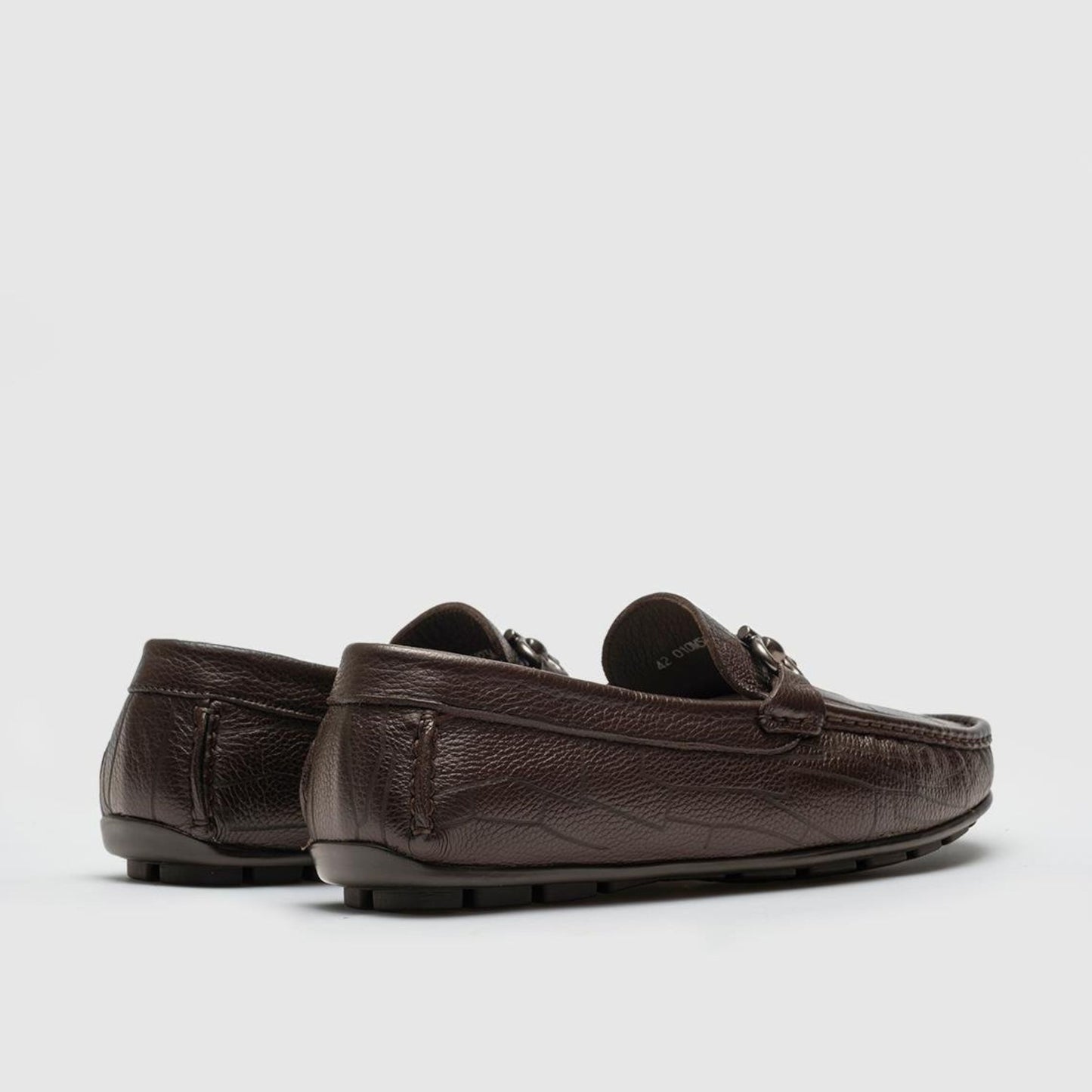 Madasat Brown Leather Loafer - 618 |