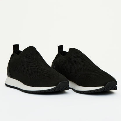 Madasat Men Black Slip On Knit Shoes - 881 |